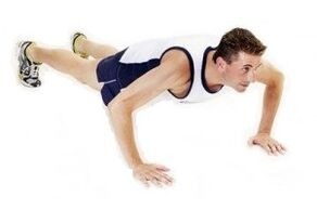 push-up pre chronickú prostatitídu